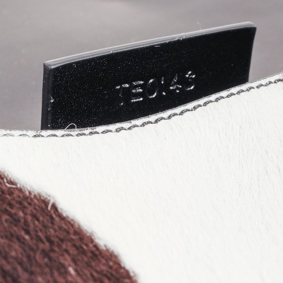 Givenchy Brown Cow Print Calf Hair/ Leather Antigona Clutch - Picture 10 of 10